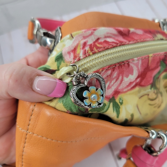 Brighton Orange Heart Handbag - Picture 9 of 9